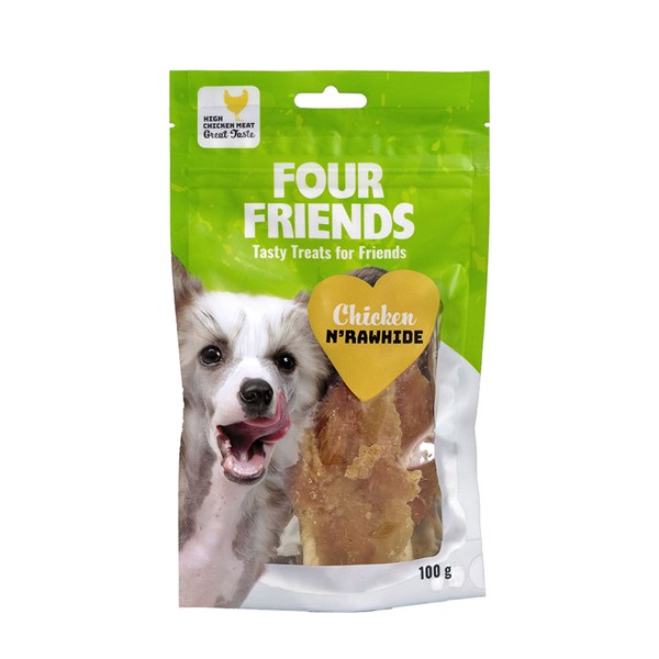 FourFriends FourFreinds Chicken N' Rawhide 100g