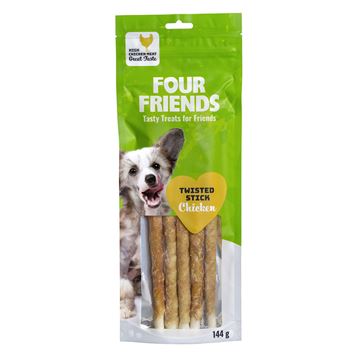 FourFriends Twisted Stick Chicken 25cm 144g