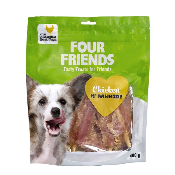 FourFriends Chicken N' Rawhide 400g