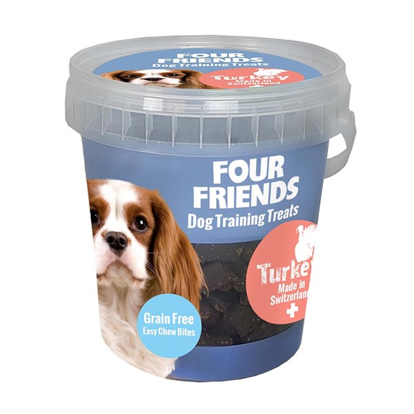 FourFriends Training Treats kalkon 400g