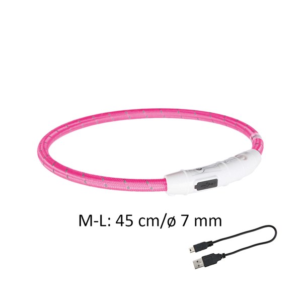 Trixie Blinkhalsband, M-L rosa