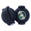 Curli lampa LED svart 2-pack