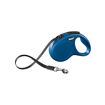 Flexi M 5m med band blå