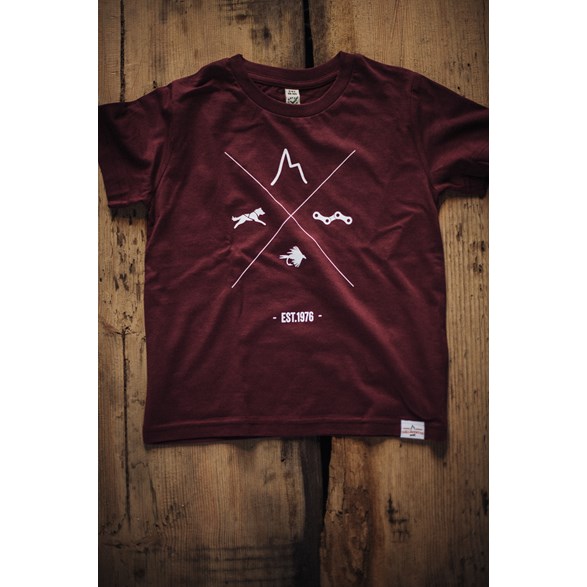 Barn-tee med kryss