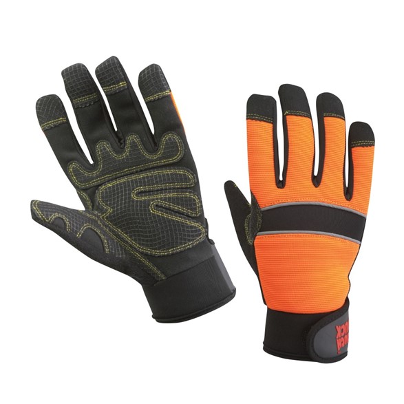 Hi-vis precision glove