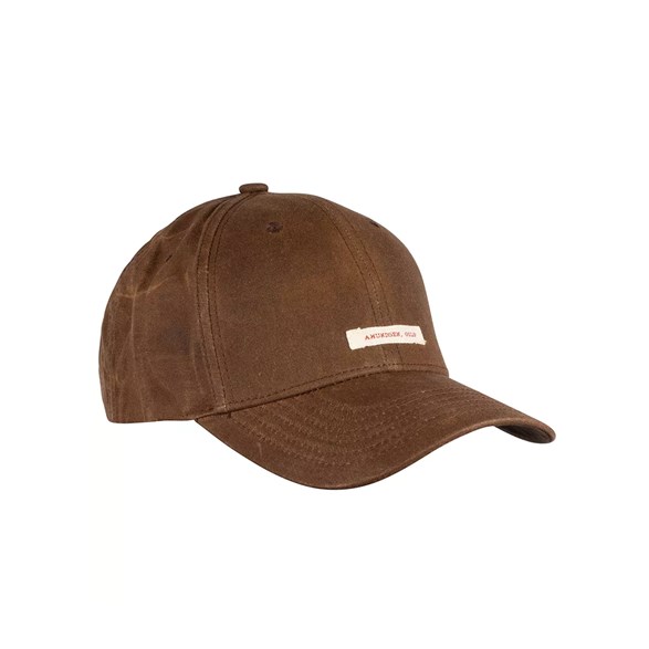 Waxed cotton cap