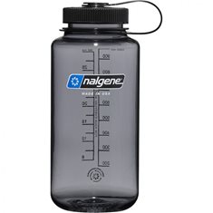Nalgene Gray with black cap 1L WM