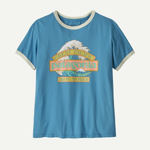 W´s Great Waves Ringer Tee