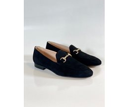 Carlotta loafer svart mocka