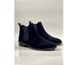 Miriam boots svart mocka