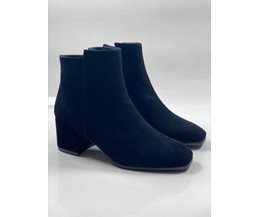Clara boots svart mocka