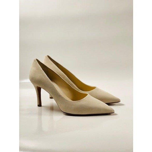 Carrie pumps beige mocka