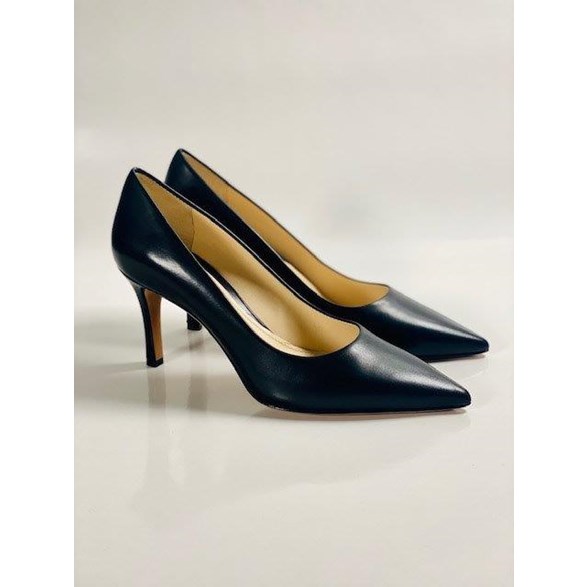 Carrie pumps svart skinn