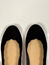 Marielle ballerina svart mocka