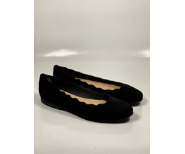 Marielle ballerina svart mocka