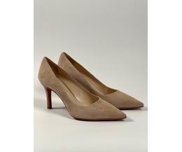 Carrie pumps beige mocka