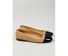 Arianna pumps beige skinn