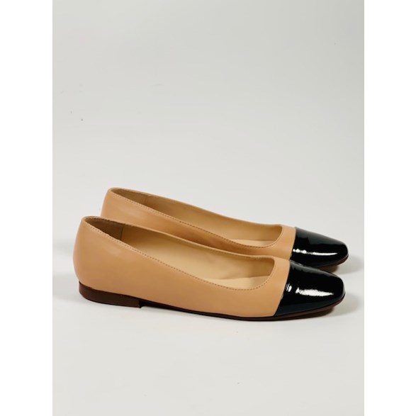 Arianna pumps beige skinn