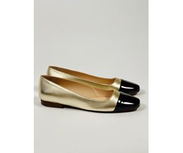 Arianna pumps guld skinn