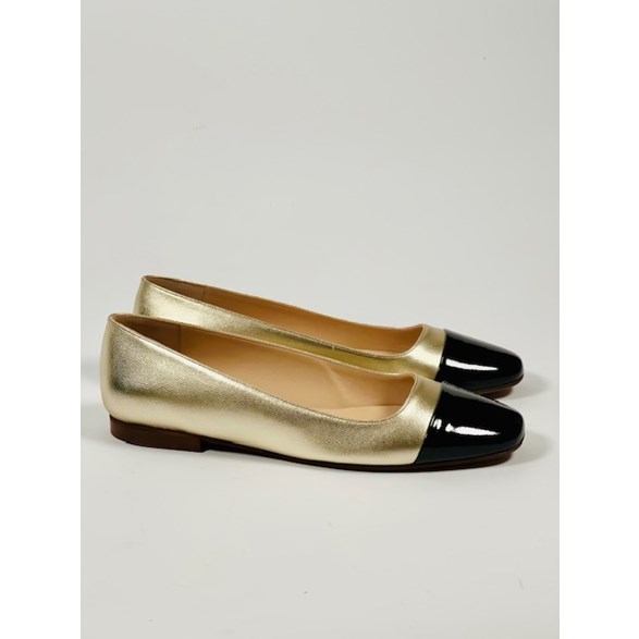 Arianna pumps guld skinn