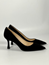 Nora pumps svart mocka
