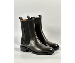 Bella boots brun skinn
