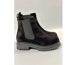 Chiara boots svart mocka