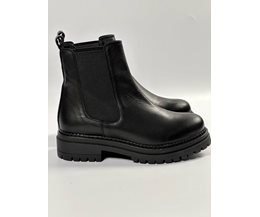 Chiara boots svart skinn