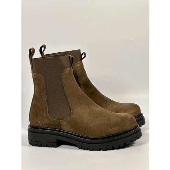 Roxy boots grön mocka