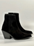 Elin boots svart mocka