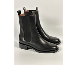 Bella boots svart skinn
