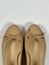 Natalie ballerina beige skinn
