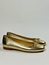 Natalie ballerina guld skinn