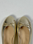 Natalie ballerina guld skinn