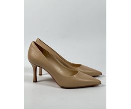 Carrie pumps beige skinn