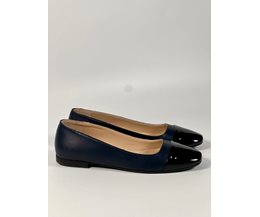 Arianna pumps blå skinn