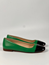 Arianna pumps grön skinn