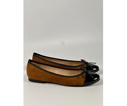 Alba ballerina cognac mocka
