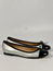 Alba ballerina silver skinn