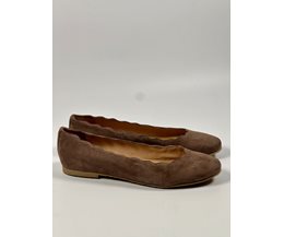 Marielle ballerina taupe mocka