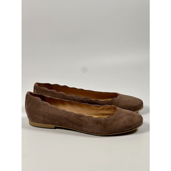 Marielle ballerina taupe mocka