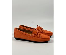 Mona car shoes orange mocka