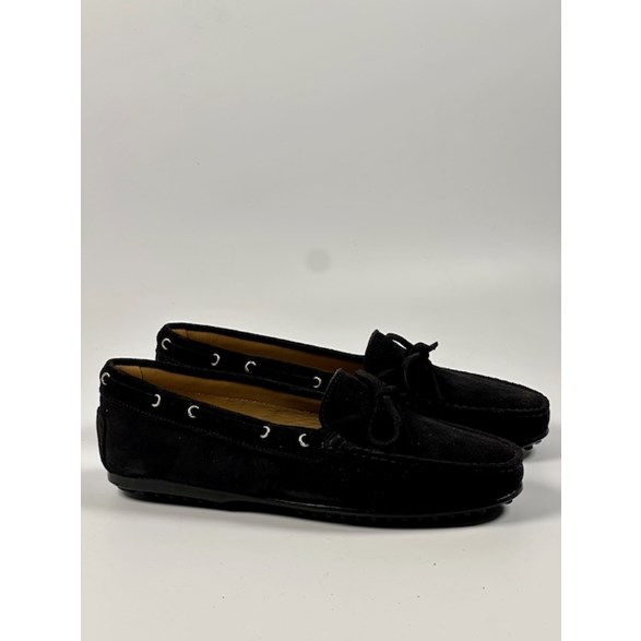 Mona car shoes svart mocka