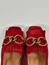 Viola loafers röd mocka
