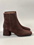 Nicole boots brun mocka