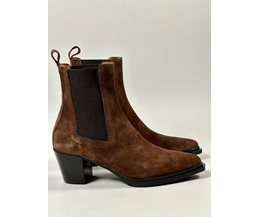 Bianca boots brun mocka