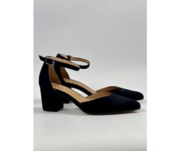 Sylvie pumps blå mocka