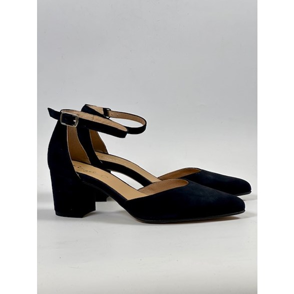 Sylvie pumps blå mocka
