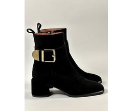 Lilly boots svart mocka