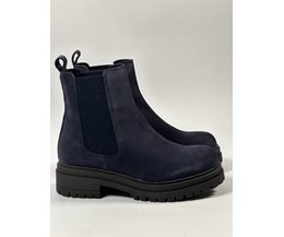 Chiara boots blå mocka